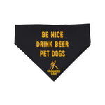 Crooked Can FL - Drink Beer Pet Dogs - Dog Bandana