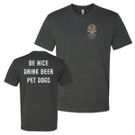 Crooked Can FL - Drink Beer Pet Dogs - Unisex Blend T-Shirt