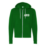 4Eg Company Logo Zip Hoodie