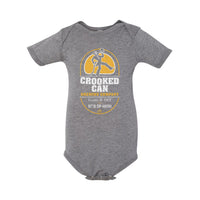 Crooked Can Logo Baby One Piece