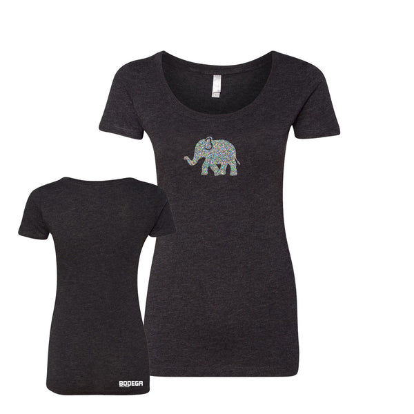 Bodega - Disco Elephant - Women's Scoop T-Shirt