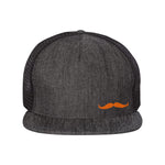 WS Mustache Local Cantina Trucker Hat Snap Back