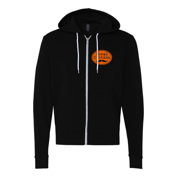 WS Local Cantina Patch Unisex Zip Hoodie