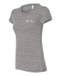The Owl Women's Short Sleeve Tee (Grey)