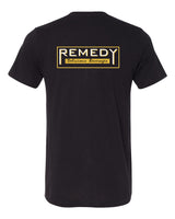 Remedy Unisex Crew Tee (Black)