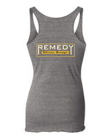 Remedy Women's Racerback Tank (Grey)