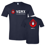 VGMX Logo Navy Red - Unisex T-Shirt