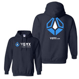 VGMX Logo Navy BabyBlue - Unisex Pullover Hoodie