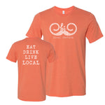 WS Local Cantina Ohio Mustache - Unisex Soft Blend T-Shirt