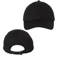 Brassica - Blank - Black Strap Hat