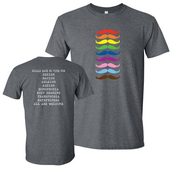 WS Local Cantina - Mustache Pride - Unisex Soft Blend T-Shirt