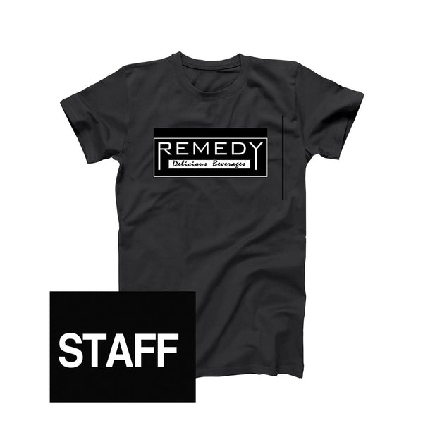 Remedy Bar STAFF Soft Cotton T-Shirt