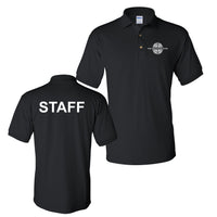 Righteous Room STAFF Logo Fit Polo