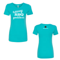 Sauce Goddess - BBQ Goddess - Soft Womens T-Shirt