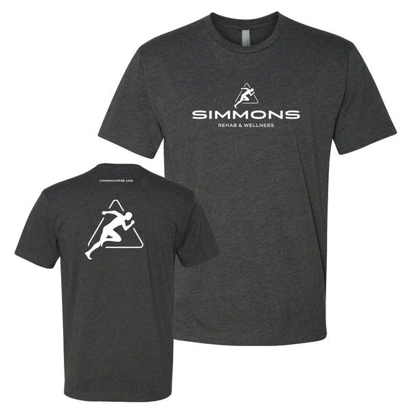 Simmons Rehab - Dual logo - Unisex Soft Blend T-Shirt